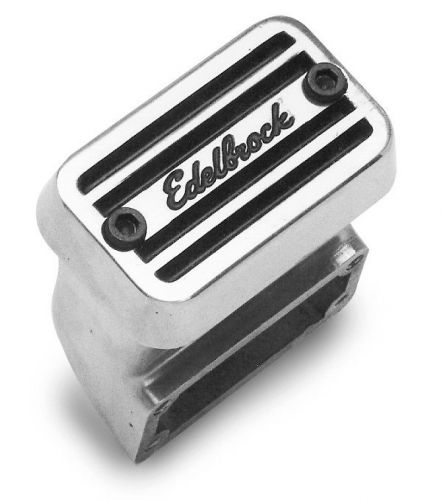 Edelbrock elite series rectangular aluminium breather, ed4201