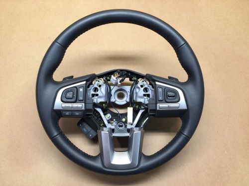 2015 2016 subaru legacy leather steering wheel volume phone paddle shifting oem