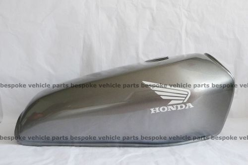 Honda gas fuel tank cg125 cg 250 w petcock &amp; pair grips cgw7 cafe racer sale!!!