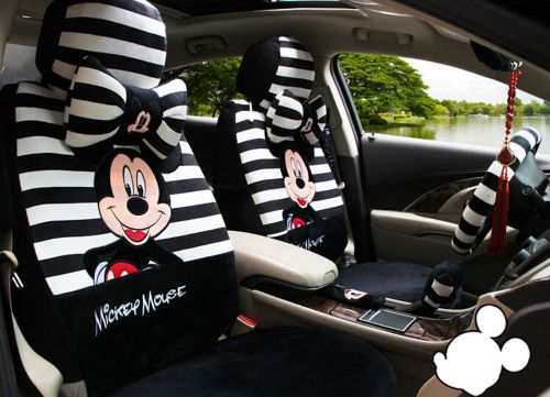 2016 1 set cartoon mickey mouse car seat cover universal seat covers car-covers