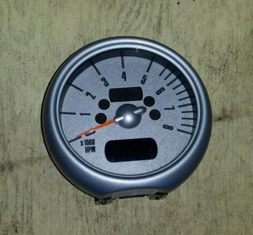 02-06 mini cooper r50 r53  speedometer column mounted tachometer tach