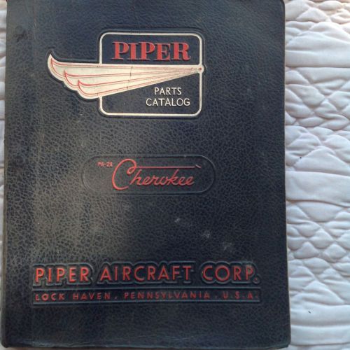 Piper pa 28 cherokee parts manual oct 1964 used