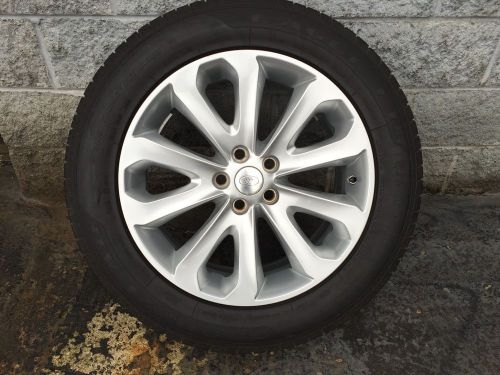 20&#034; 2015 land rover range rover oem wheels with tires excellent shape