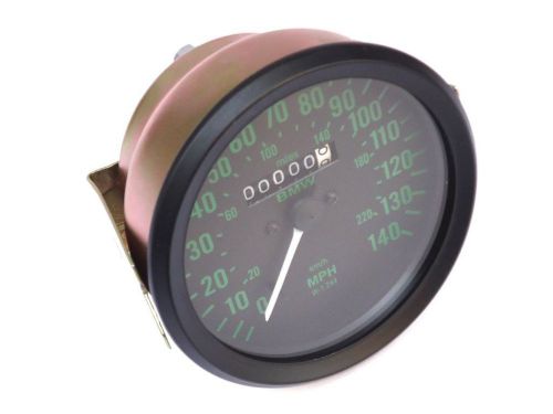 3x 0-150 mph black face smith replica speedometer for bmw 85 r80rt airhead