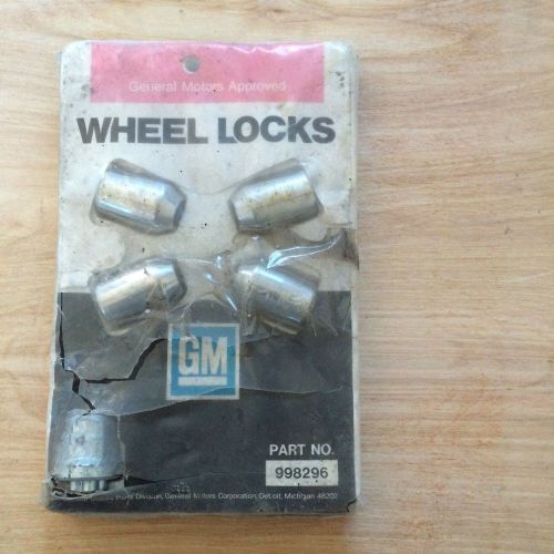 Vintage general motors wheel locks