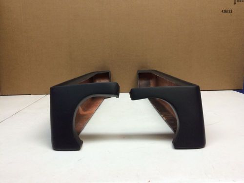 5&#034; with double cutout stretched saddlebag extension for harley touring 95-13