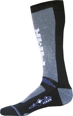 Hmk summit socks gray/black extra large xl