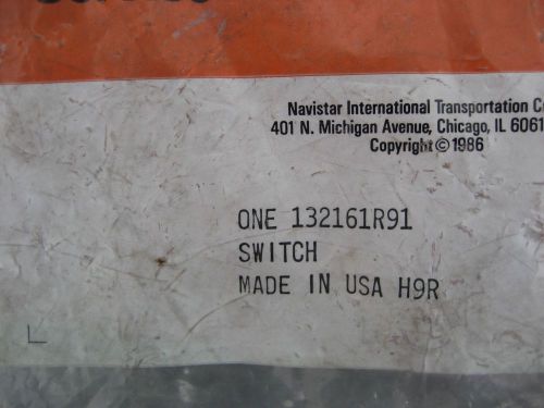 Vintage nos ihc wiring harness turn signal switch 132161-r91