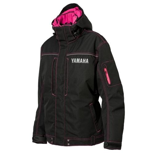 Yamaha oem women's yamaha x-country jacket with outlast® fushsia size 10