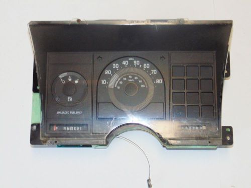 Used gauge cluster 88-94 chevy parting out 88 chevy 4x4