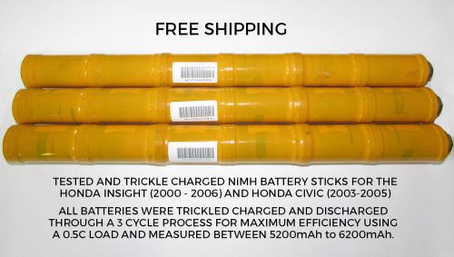Honda hybrid battery sticks for insight and civic - tested and working
