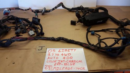 2005 05 jeep liberty oem headlamp to dash wiring harness