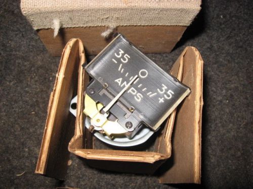 Nos 1942 -48 desoto amp ammeter gauge cluster mopar