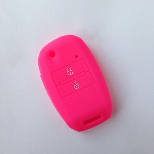 Peach key cover protector fob remote keyless for 2013 2014 kia sorento carens