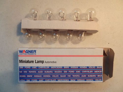 Wagner miniature lamp pack of 10 number 1157  12v  32 cp