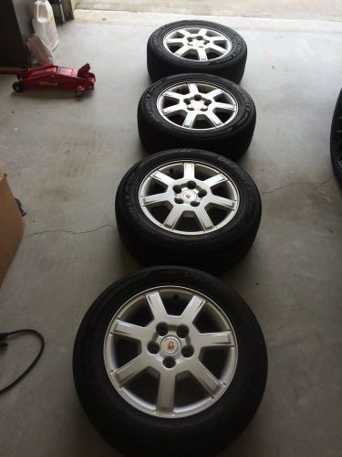 2007 cadillac cts oem wheels and tires 3.6