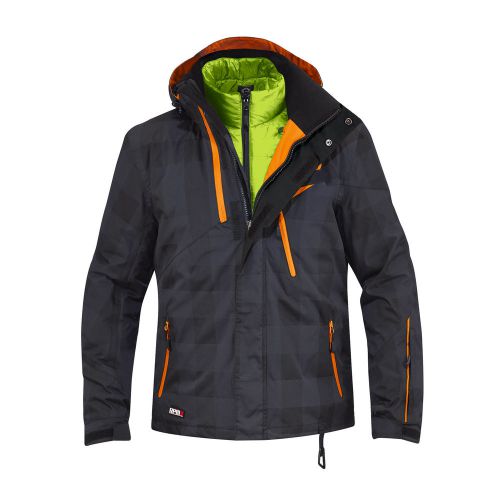 Ski-doo men&#039;s mcode jacket with insulation-black