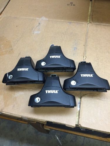 Thule 480r rapid traverse foot pack with 4 locks and one key for thule aeroblade