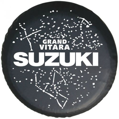 Spare wheel tire soft leather cover 27&#034; for suzuki grand vitara samurai xl-7