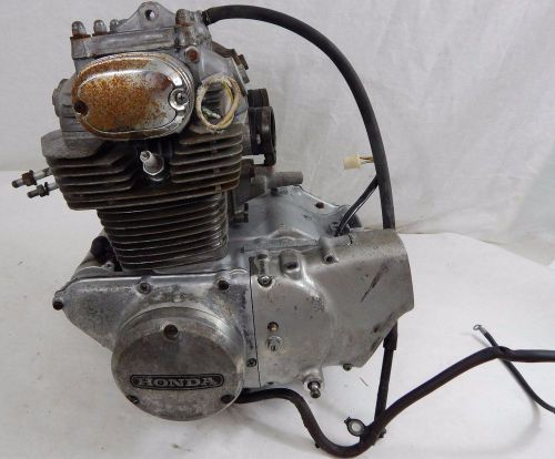 1971 honda cb 350 cb350 complete oem engine motor assembly 68-73 -- miles: 5181