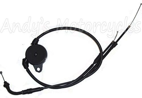 Heavy duty throttle rev cable for aprilia rs125 rs 125 125cc 1995 to 2013