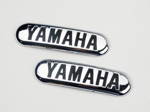 Motorcycle abs plastick oval fuel tank emblem decal for yahama fairing custom