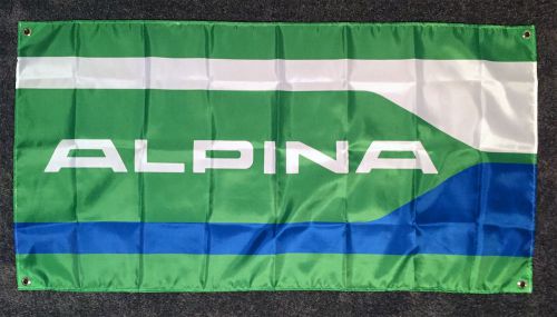 Alpina flag banner ~ bmw dinan m3 hartge m5 z3 e30 e46 ac schnitzer b7 b3 c1 d3