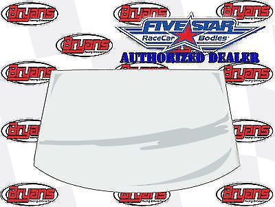 Five star racing bodies 564-6325-3b front windshield 1/8&#034; molded mar-resistant