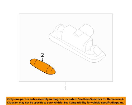 Ford oem-exterior bulb f5rz13466c