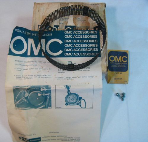 Omc flywheel screen kit new old stock still in the box with mounting hardware