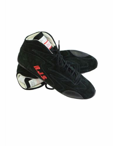 Rjs racing equipment sfi 3.3/5 racing shoes black mid top size 9