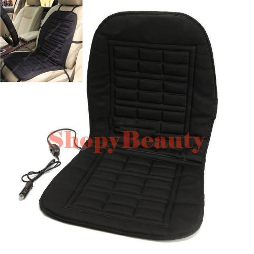 12v thickening heated car seat heater heated cushion warmer head band black
