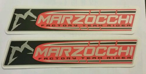 Marzocchi team rider racing decals stickers offroad superbike mx mountain bike