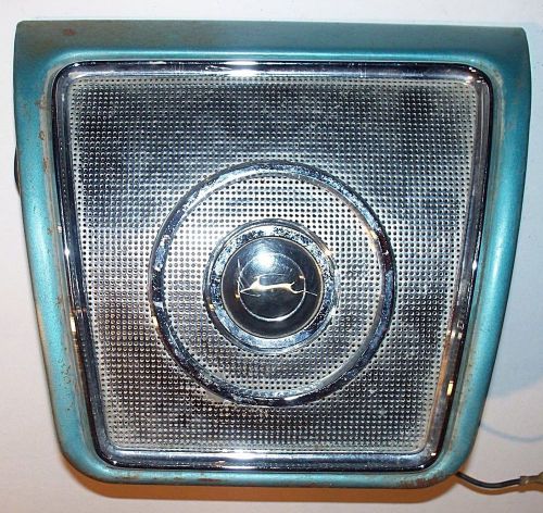 1962 1963 1964 chevy impala rear seat speaker cover assembly, grill