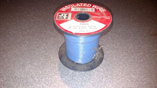 Automotive primary wire 16 gauge blue 100 ft