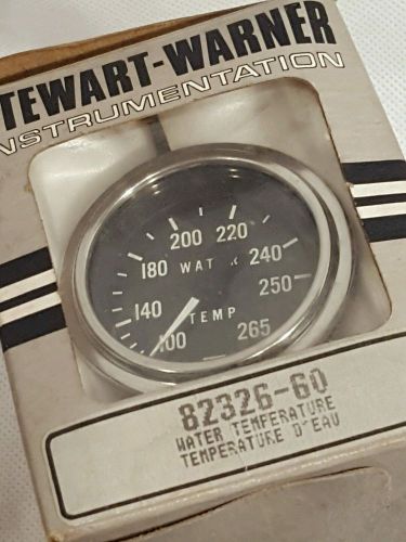 Stewart warner 82326-60 ga, press, water, me ch, dlx, 100-265f, 2 -1/16&#034;, 60