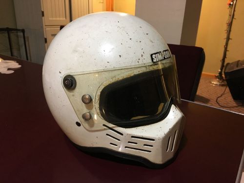 Simpson Racing Helmet, Snell '75, image 1