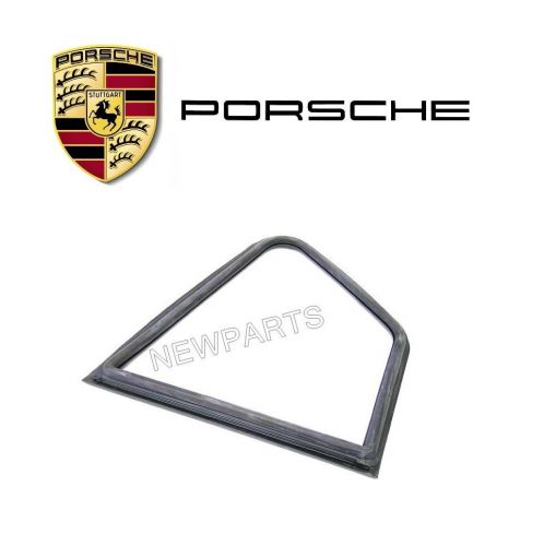 Porsche 924 944 driver left quarter glass seal genuine 94455732100