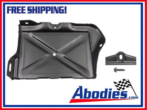 1968-1972 pontiac gto lemans battery tray &amp; retainer kit