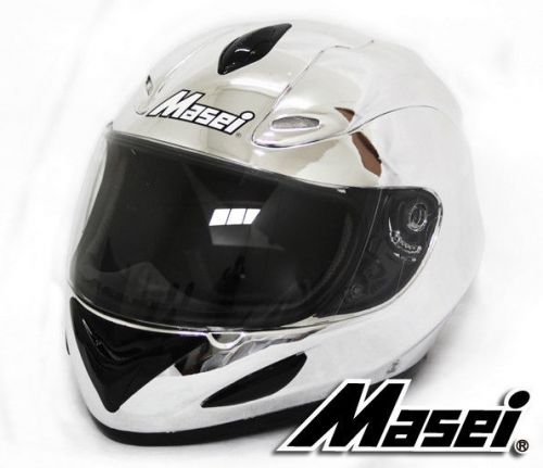 Masei 802 chorme silver icon bicycle racing rider motorcycle street bike helmet