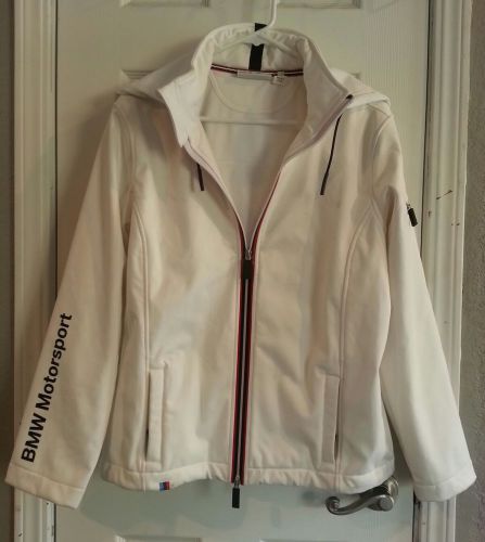Bmw genuine soft shell motorsport jacket ladies white xl