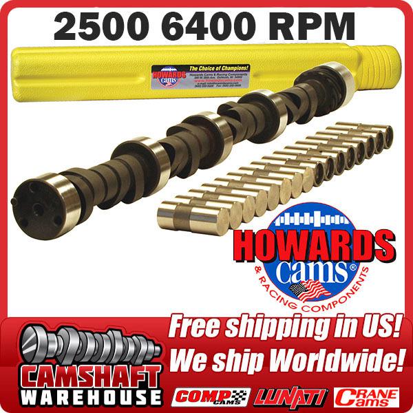 Howard's cams chevy bbc 283/283 .578"/.578" solid camshaft lifters 396-427-454