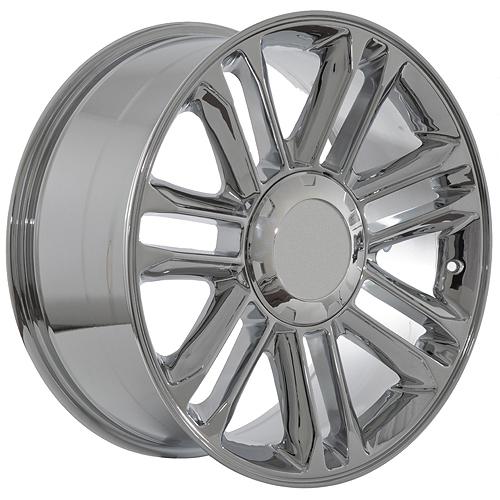 22" inch cadillac escalade platinum chrome wheels rims