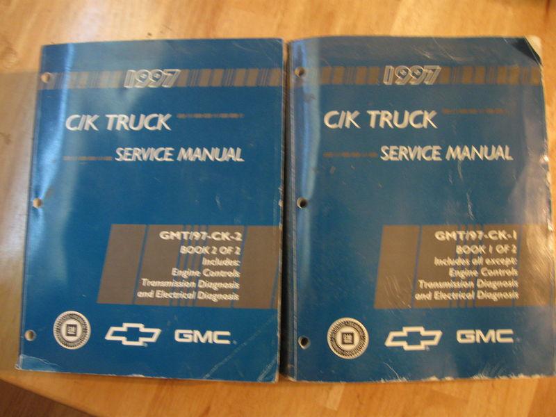 1997 chevrolet/gm silverado/sierratruck service shop repair manual books