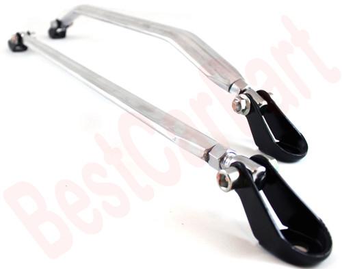 90-01 acura integra lower strut arm tie bars brace 2 pieces front + rear
