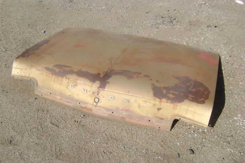 1967 67 buick skylark special gs 340 400 trunklid solid
