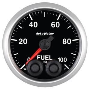 Autometer 2-1/16in. fuel press; 0-100 psi; elite