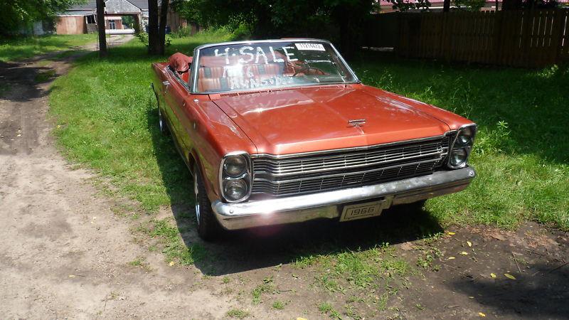 1966 ford galaxie 500 convertable parts car salvage title 