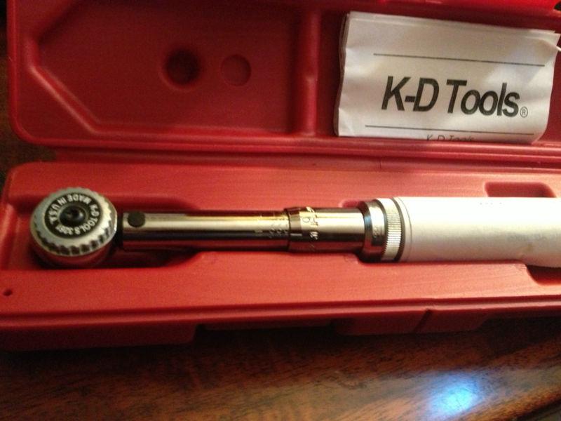 1/4" ratchet drive locking ring micrometer torque wrench kdt3261 brand new!