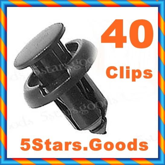 40 retainer bumper clips for honda pilot prelude s2000